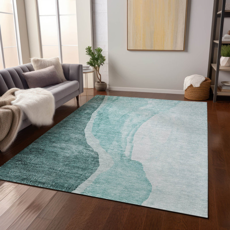 Tapis intérieur / extérieur Cherisse avec envers antidérapant, Rectangle de 10 pi x 14 pi
