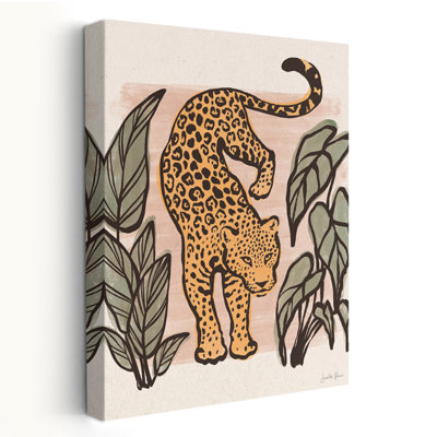 Chats de la jungle Mid-Century moderne et bohémien I
