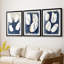 FLORAL Series DCCVIII  -Custom Framed  Premium Print W Matt - 3 Pieces-235715791-235715789