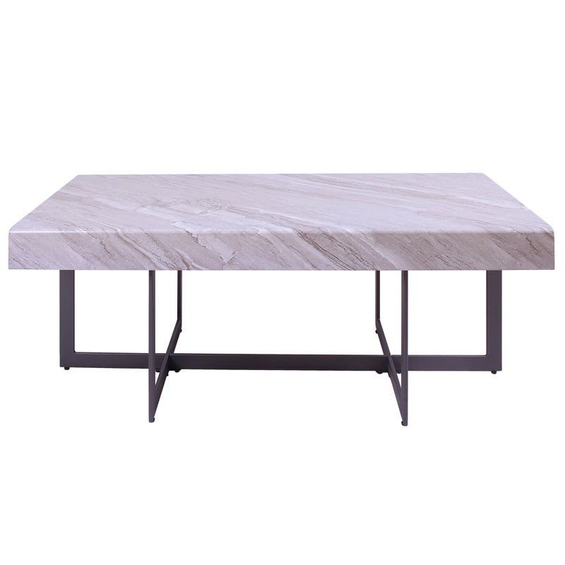 Desales Single Coffee Table, Gray