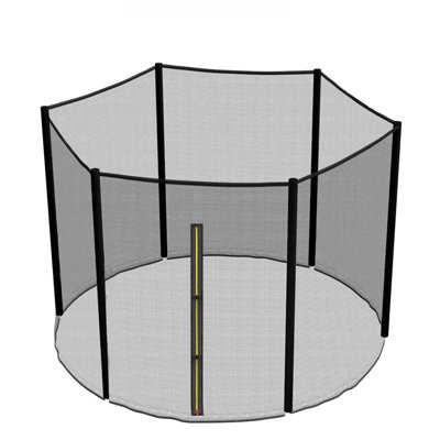Freeport Park Forest Hill Replacement Trampoline Safety Net Enclosure Surround Netting 8FT - 6 Pole