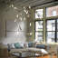 Quill 5 - Light Metal LED Chandelier-583002415-583002395