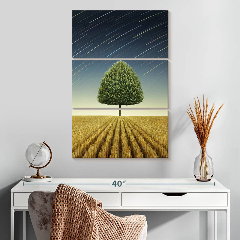 Harnek Newton's Apple Tree, 32" H x 20" W