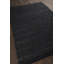 Saket Hand Loomed Modern Area Rug in Black-114047563