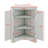 Triangle Bathroom Storage Cabinet With Adjustable Shelves, Modern Freestanding Floor Cabinet, Small Space Corner Organizer-114229552