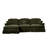 Sofalyn 3-Piece Chenille Modular Sectional Sofa Couch With Flared Arms And Removable Skirts-1350010468