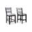 Dining Table Set, Rectangular Table with Wine Bottle Storage, Chairs and 1 Bench-912390794