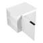 Lavabo de salle de bain 24 po pour salles de bain spacieuses - Armoire moderne sans lavabo, chêne blanc américain, composable, grands espaces de salle de bain composable blanc, chaleur de cuisson-130431056