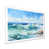 White Single Picture Framed