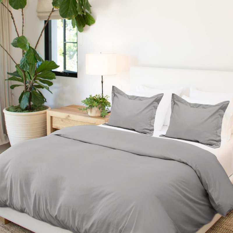 Essentials Incredibly Soft 3pc. Duvet Set, Queen, Graphite