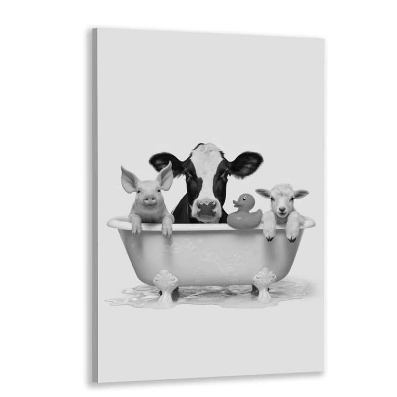 1 Piece Wrapped Canvas Wall Art