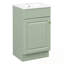Meuble-lavabo de salle de bain avec lavabo, tablette de porte et tablette réglable-1667409395