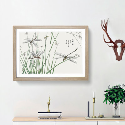 Dragonflies by Morimoto Toko - Picture Frame Painting Print