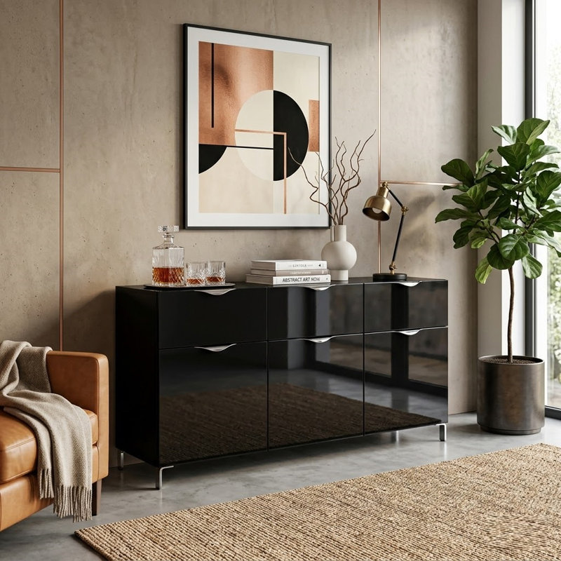 Laforest 150cm W 3 - Drawer Chest of Drawers