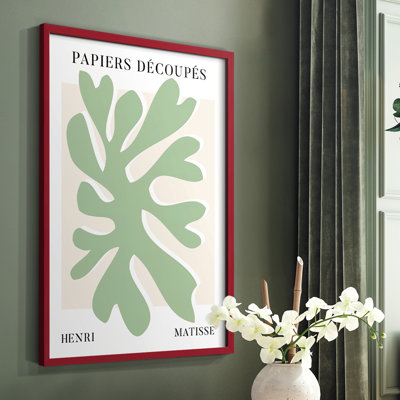 Matisse CV Framed Print - Solid Wood