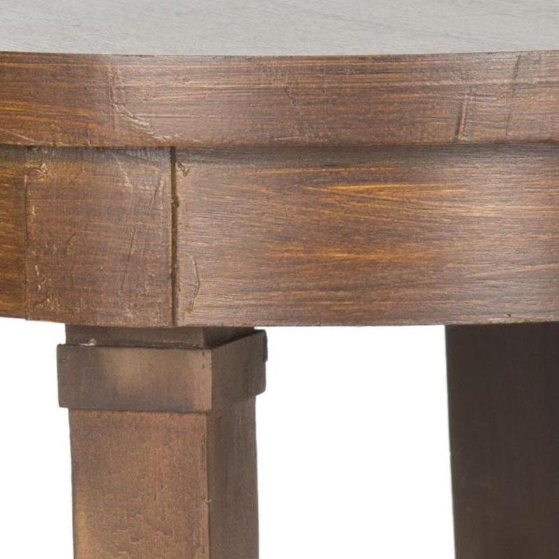 Table de bout de Kipp, Brun