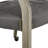 LUMERA Collection Swivel Tufted Arm Dining Chair Poker Chair Gray-1480359265-1480359279