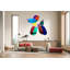 Art mural en acrylique multicolore-71041850