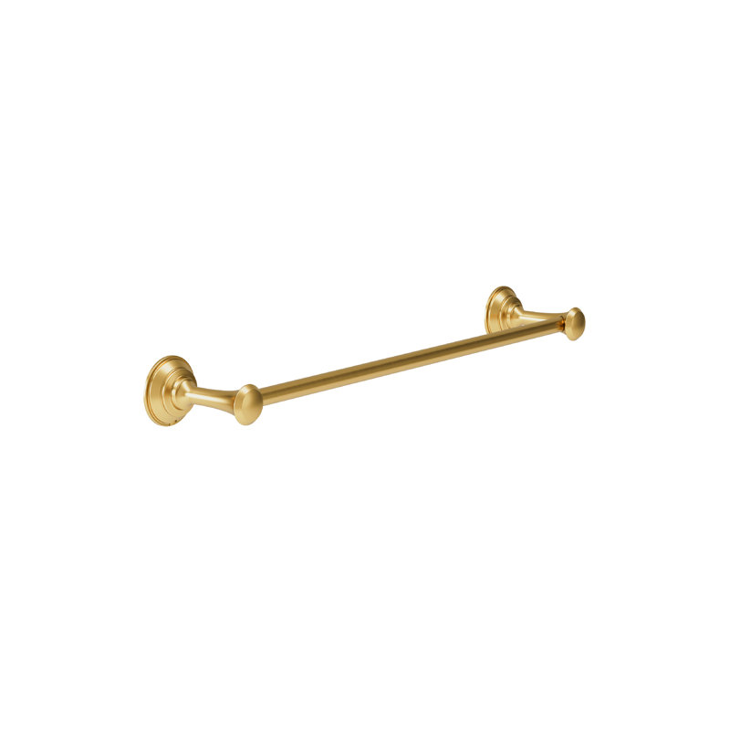 Barre à serviettes murale avec quincaillerie de fixation Braston, 18 cm, Bronze