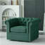 Fauteuil club pivotant Chesterfield