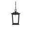 Luminaire suspendu d'extérieur noir 7 pouces Jamila