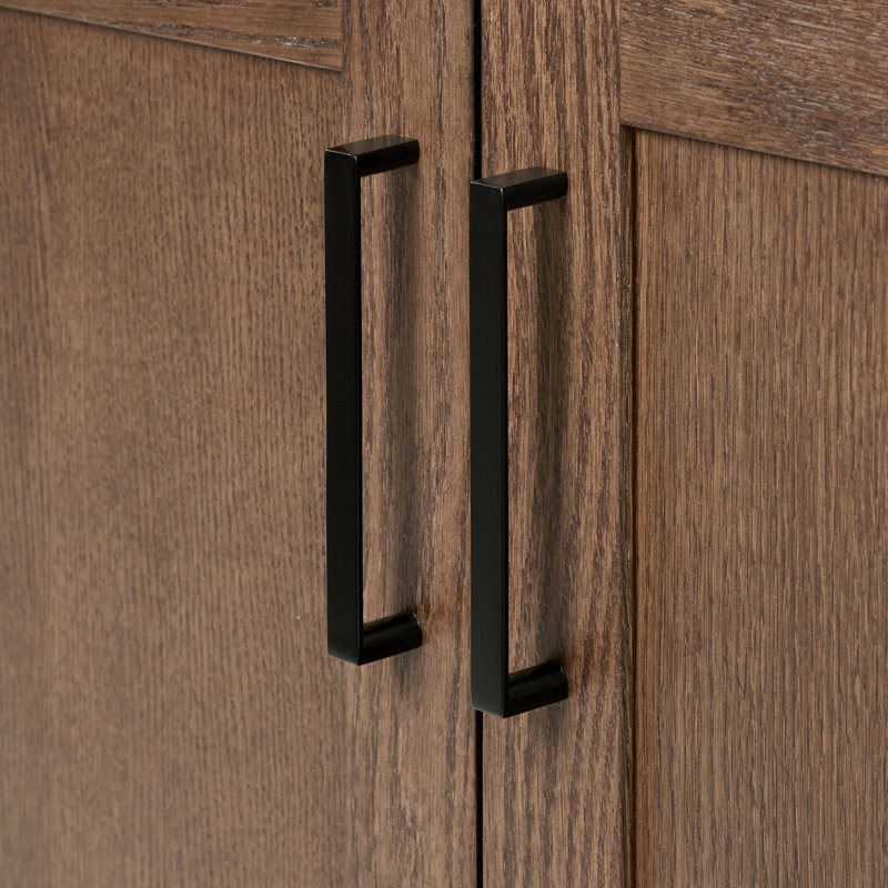 Base de meuble-lavabo double 60 po Osoria, Chêne brun