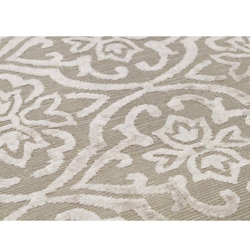 Damask Area Rug