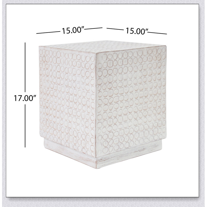 MGO CUBE SIDE TABLE
