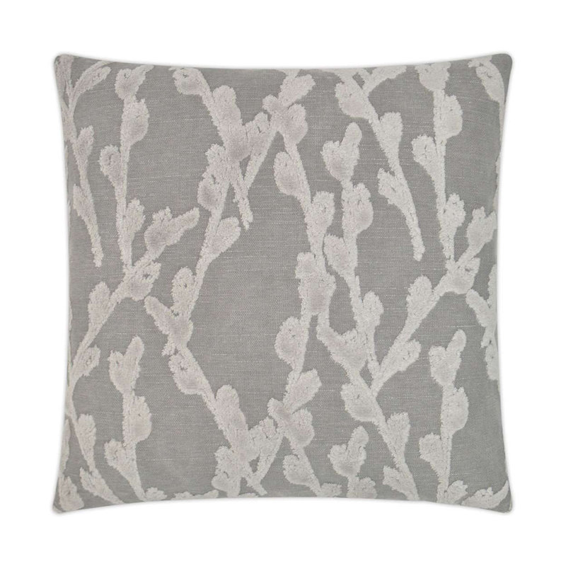 Fortuna Pillow Cover & Insert, Steam, Square 20"