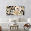 Abstract Flowers: Earth Flowers II 1 Piece Wrapped Canvas Painting-1682105009