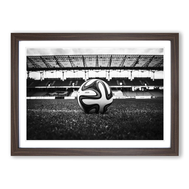 Single Picture Frame Print, Walnut