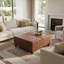 Repose-pieds de rangement pour table basse Ellis-141037409