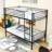 Twin Over Twin Metal Bunk Bed With Ladder-901798635