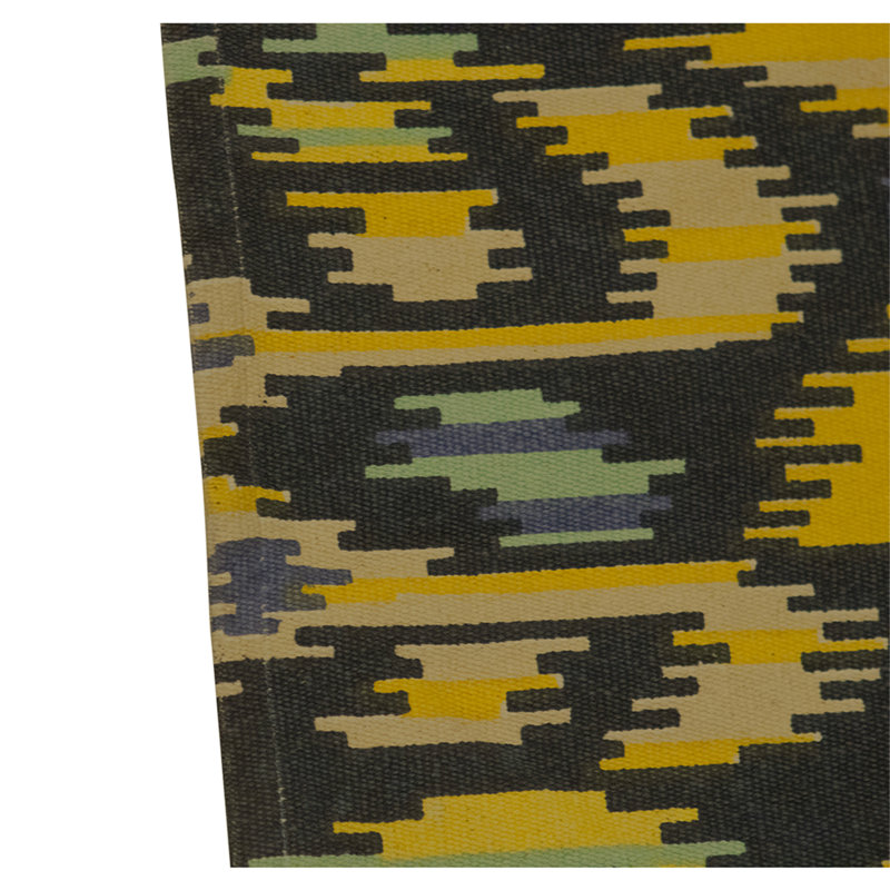 Flatweave Wool Ikat Area Rug in Multi