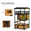Niche pour chat en bois Pawhut