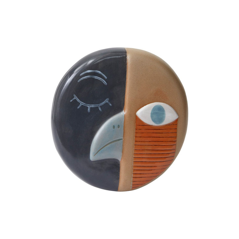 Celu Boho Abstract Wall Decor on Ceramic