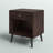 Vansant 1 - Drawer Nightstand with Drawer and Open Compartment, Solid Wood Legs-1042174663