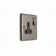 Socket Enhance Range Black Trim Wall Mounted Light Switch