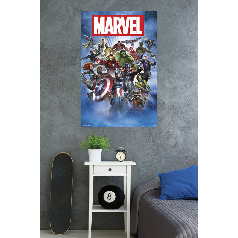 Marvel - impression de groupe sur papier