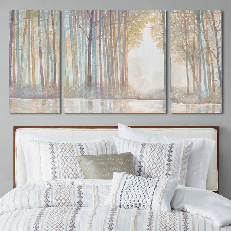Triptyque classique sur toile