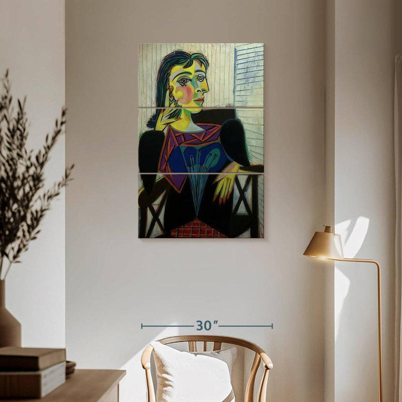 Avery, portrait de Dora Maar, H 57 po x l 36 po