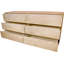 Commode 6 tiroirs Arloene