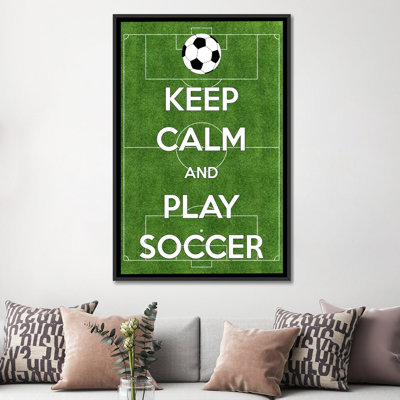 Jetter " Keep Calm And Play Soccer "