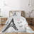 Eiffel Tower Eclectic Polyester Coverlet-259925534