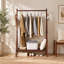 Solid Wood Freestanding 2 - Hook Coat Rack