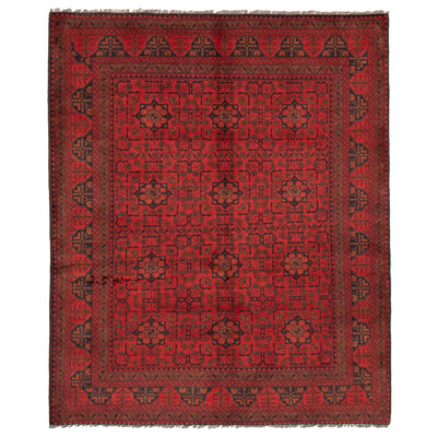 Tapis rouge Finest Khal Mohammadi 5 pi 1 po x 6 pi 5 po