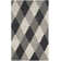 Rohan Hand Woven Wool/Cotton Geometric Rug in Gray/Black