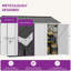 Remise de rangement extérieure 10 x 8 pi avec fenêtre Balconera