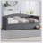 Daybed With Extended Pop Up Trundle, Upholstered Sofa Bed Daybed, Space-Saving Twin To King Design, Perfect For Guest Room-989998456