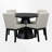 4 - Person Pedestal Dining Set-226374034